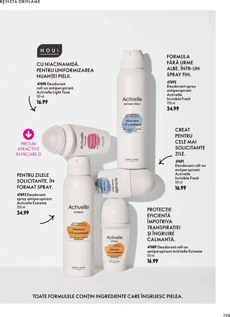Catalog Oriflame, pagina 135 din 172