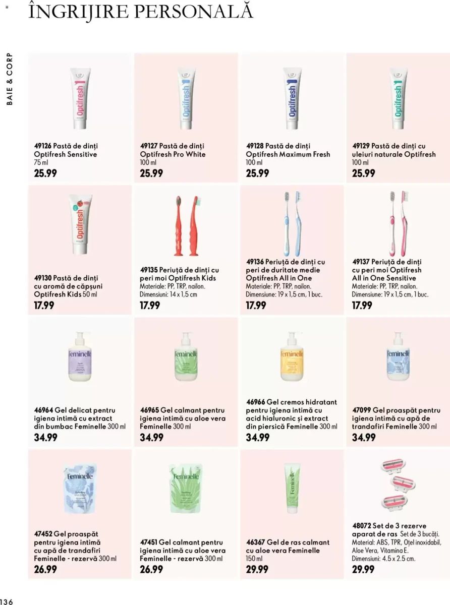 Catalog Oriflame, pagina 136 din 172