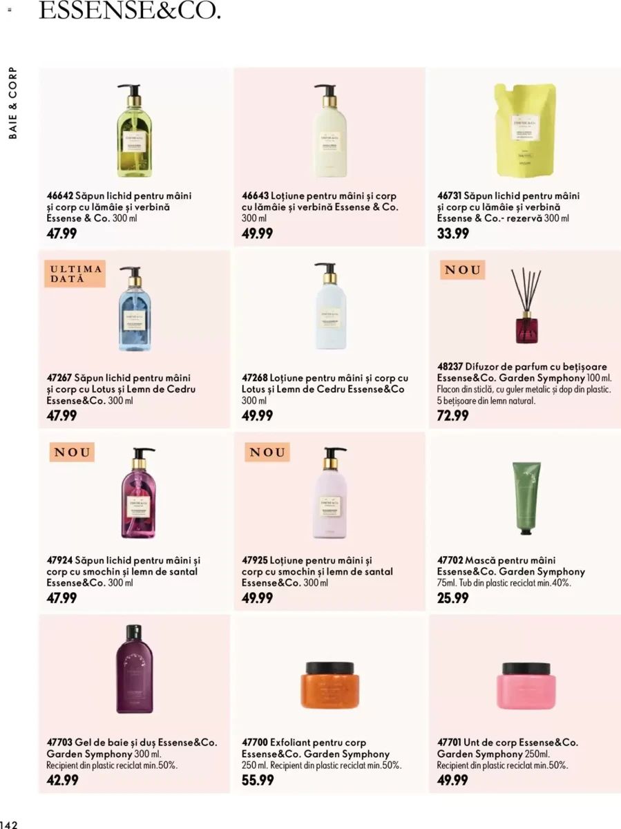Catalog Oriflame, pagina 142 din 172