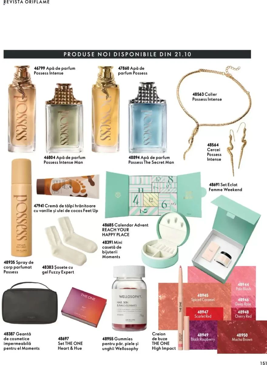 Catalog Oriflame, pagina 151 din 172