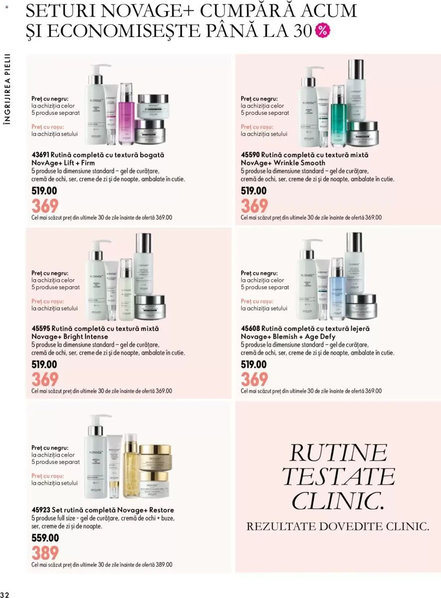 Catalog Oriflame, pagina 32 din 172