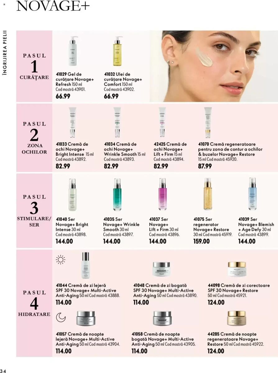 Catalog Oriflame, pagina 34 din 172