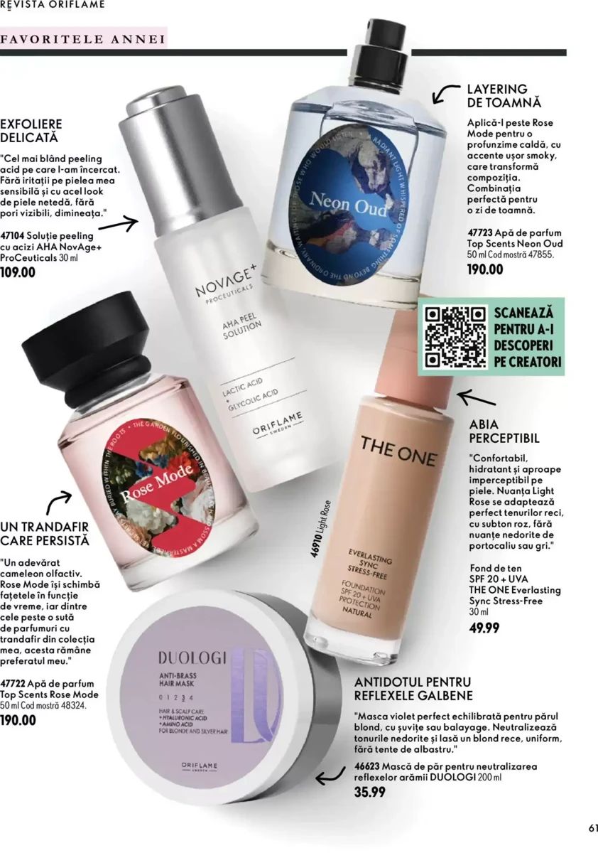 Catalog Oriflame, pagina 61 din 172