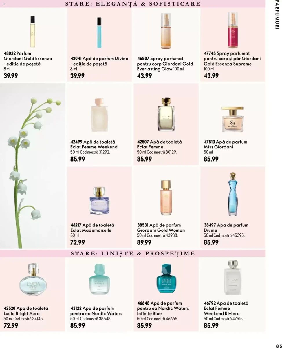 Catalog Oriflame, pagina 85 din 172