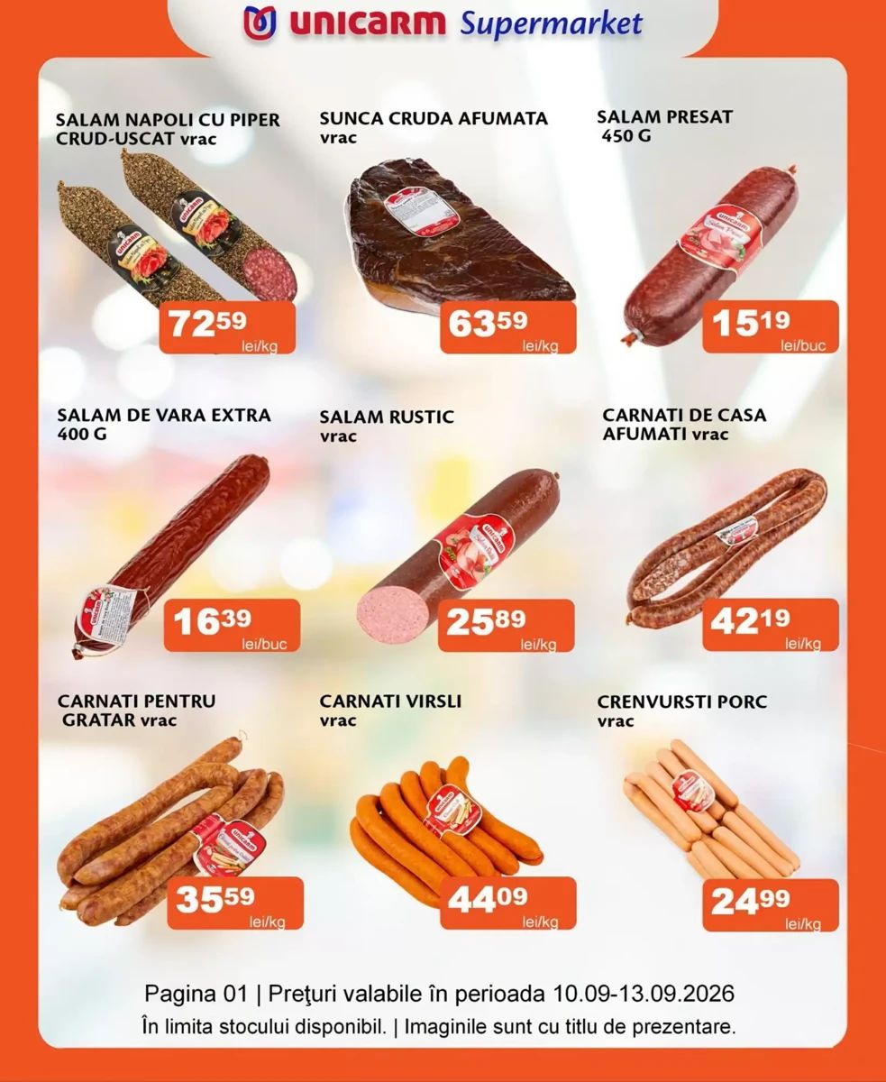 Catalog Unicarm, pagina 1 din 12
