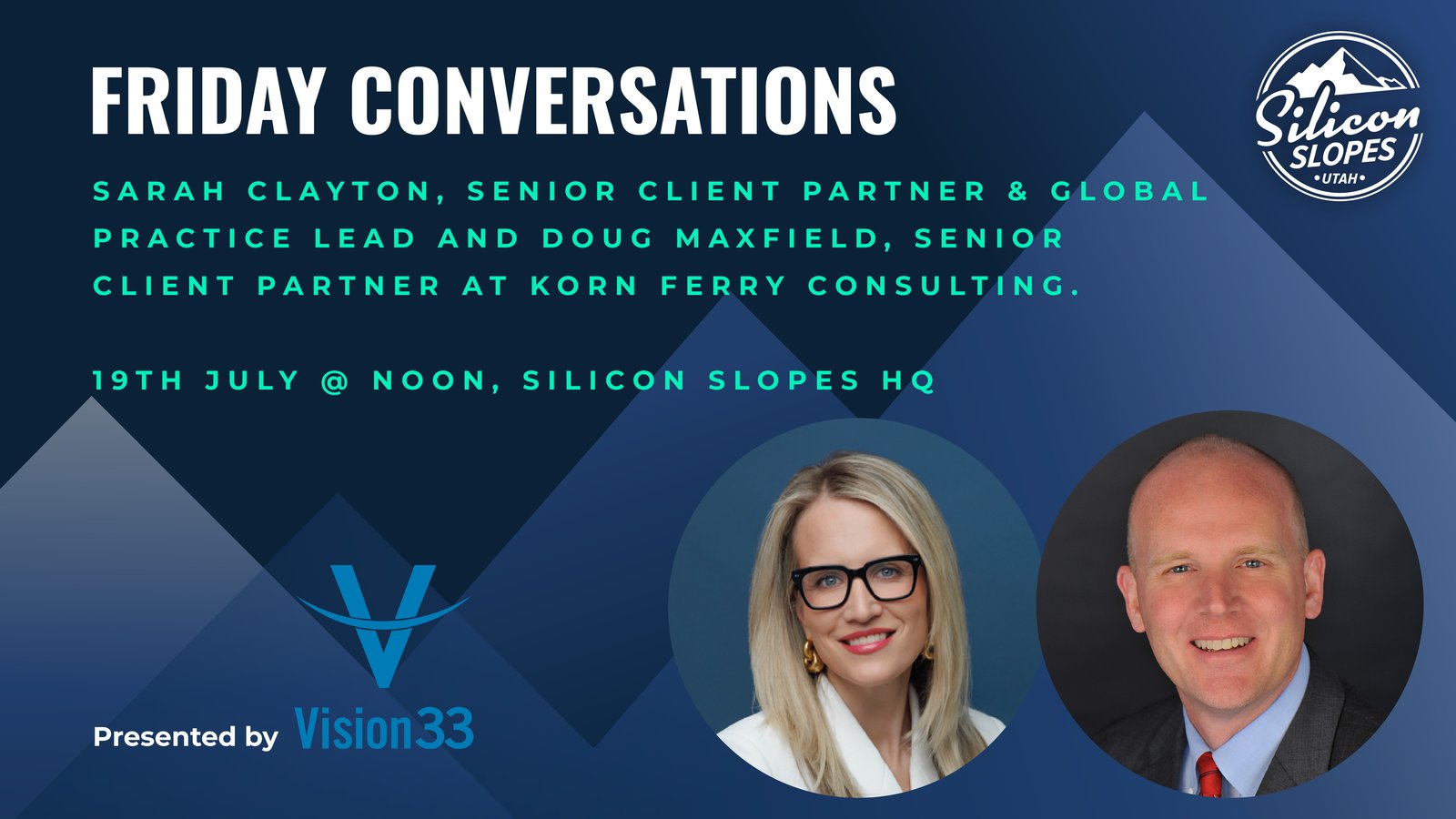 Silicon Slopes Conversations with Sarah Clayton & Doug Maxfield