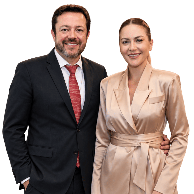 Dr. Theodoro Agostinho e Dra. Bruna Ortiz