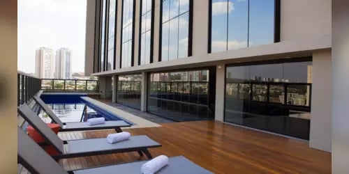 Lounge do Hotel Wyndham Garden Convention