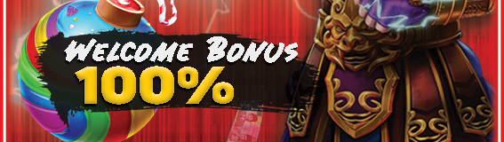 WELCOME BONUS 100%