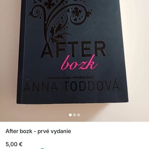 After bozk - 1. vydanie, Anna Toddová 1