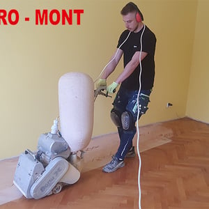 Brúsenie parkiet 1