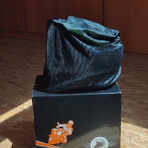 Motokrosová prilba M.LINE V325 XL - biela/sivá/žltá 2