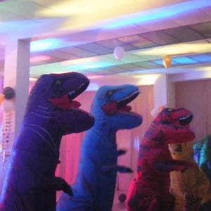 Nafukovací kostým T-Rex - rôzne farby, skoro nové! 1
