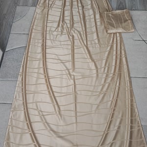 Elegantné závesy dva kusy zlate 3