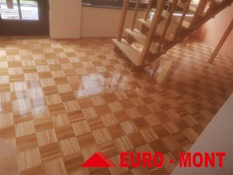 Brúsenie drevených parkiet a lakovanie parkiet 5