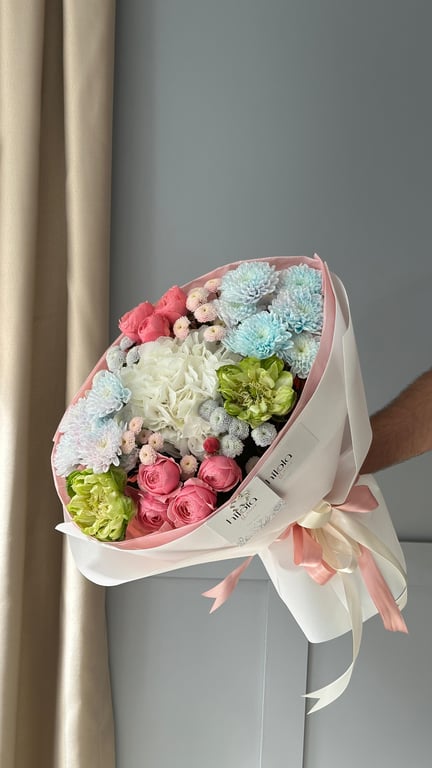 Silva Pink ve Yeşil Güller – Renk Ezgisi