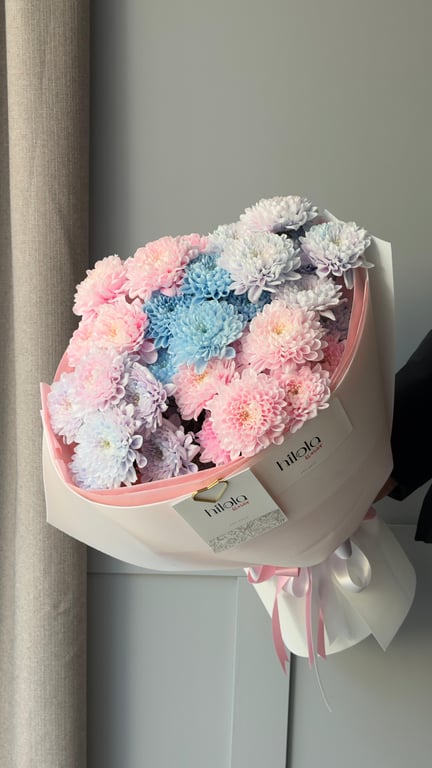 Altaj Krizantem Karma Pastel Buket