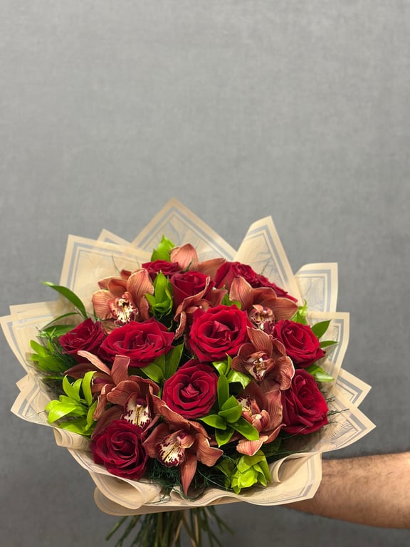 15 Beyaz Gül Buketi