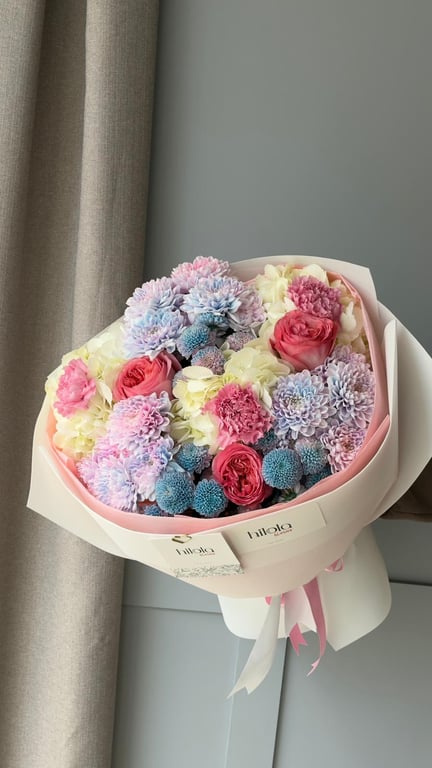 Pastel Karışık Buket – Bahar Esintisi