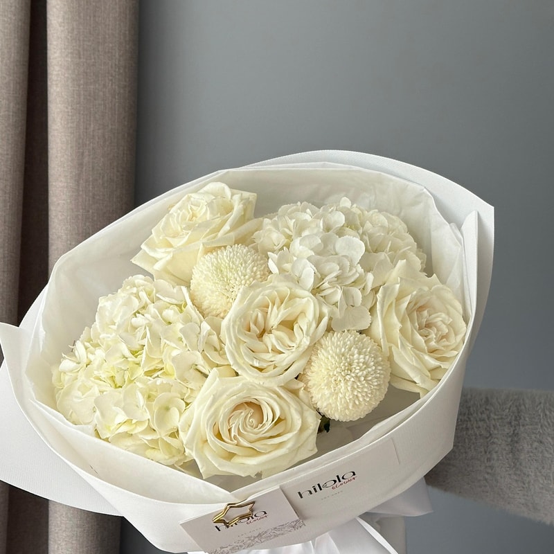 Beyaz Gül, Ortanca ve Anastasia – Cotton Bloom