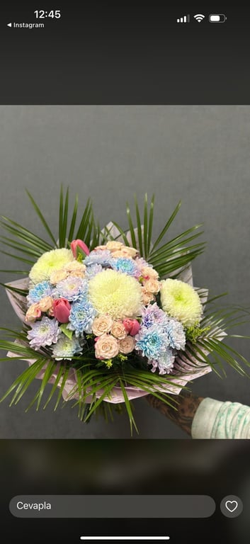 Anastasia, Kasımpatı & Çardak Gül Buketi