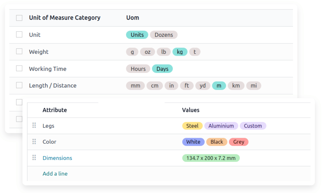 Product Configuration Interface