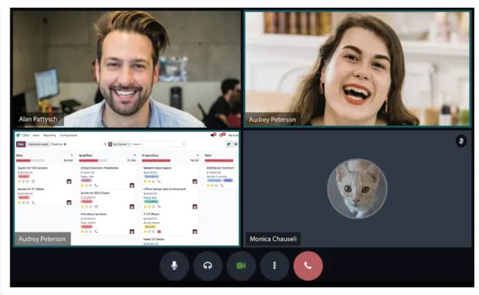 Video Chat Interface