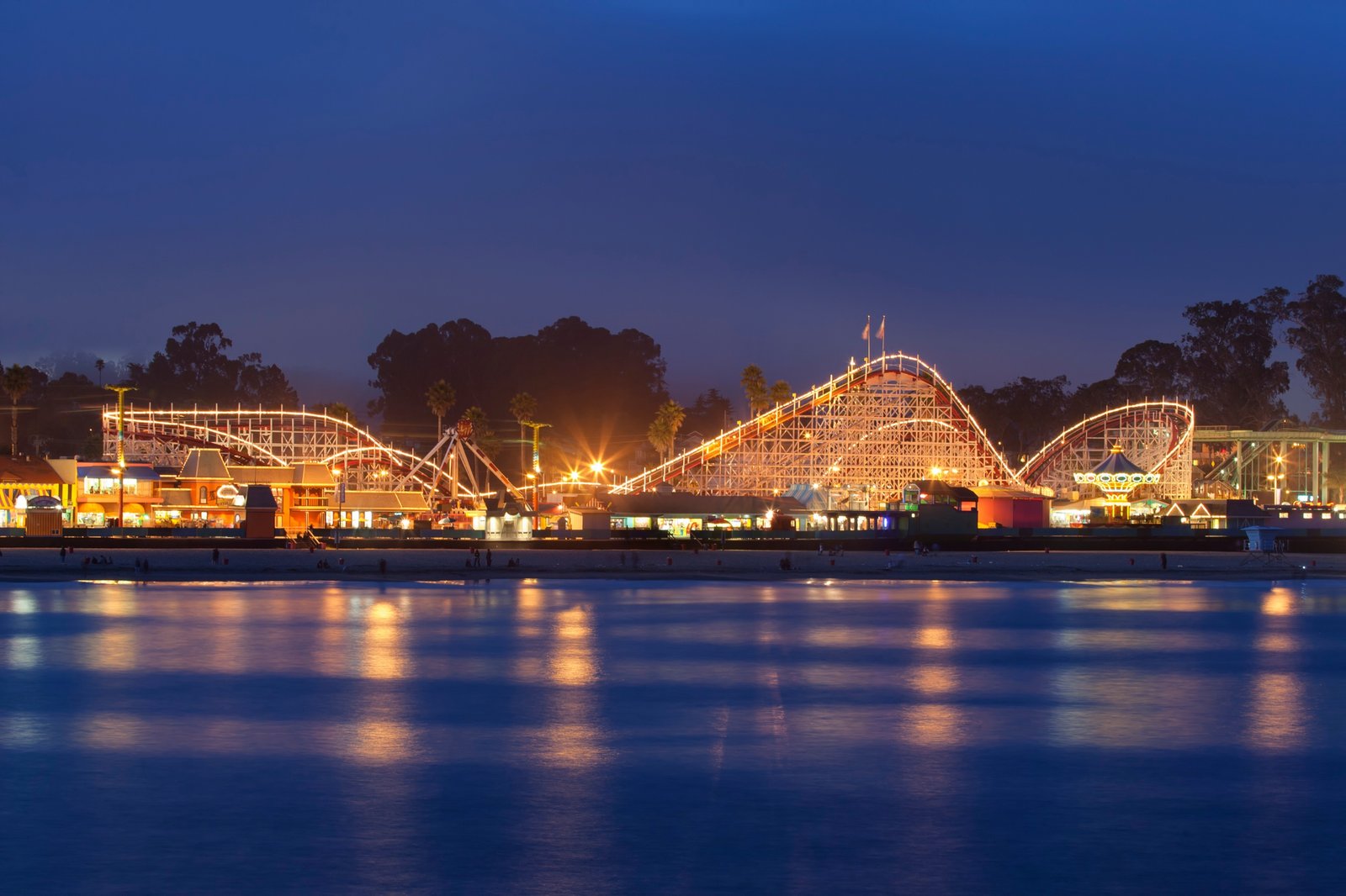 Santa Cruz Beach Boardwalk Giant Dipper
