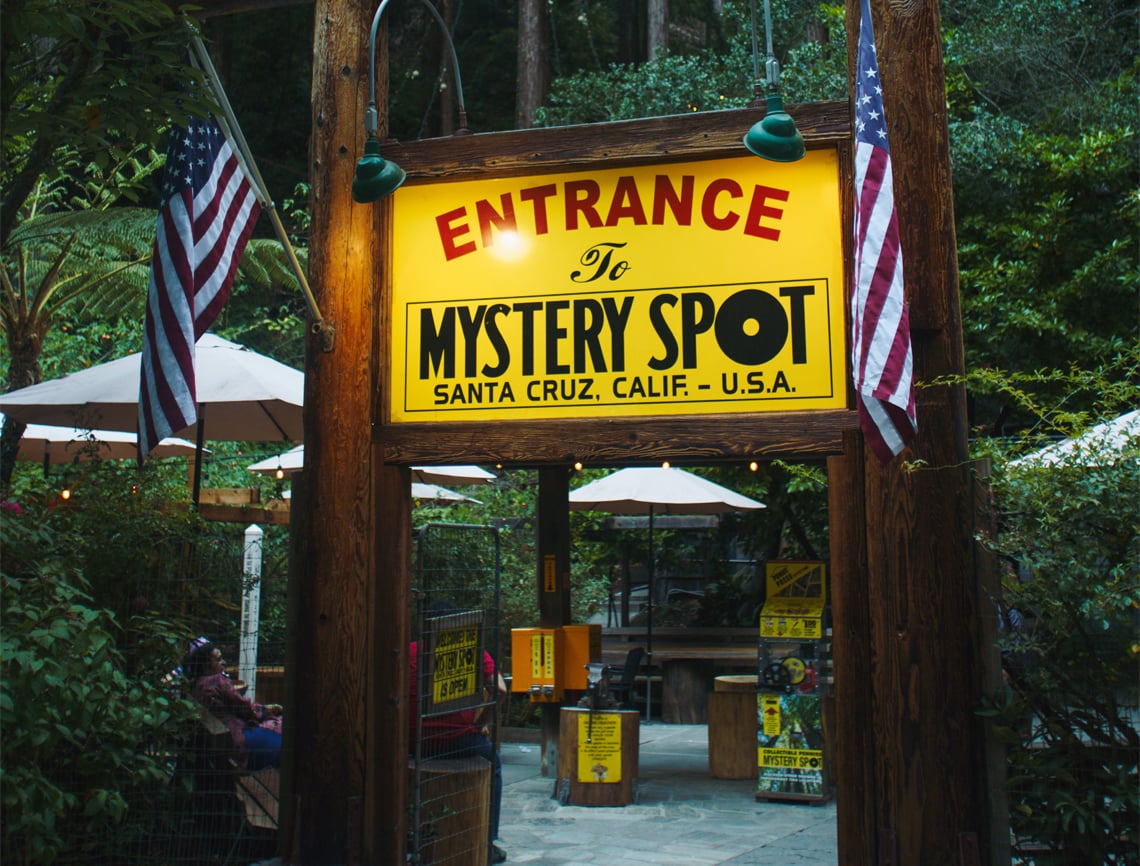 Mystery Spot tilted shack