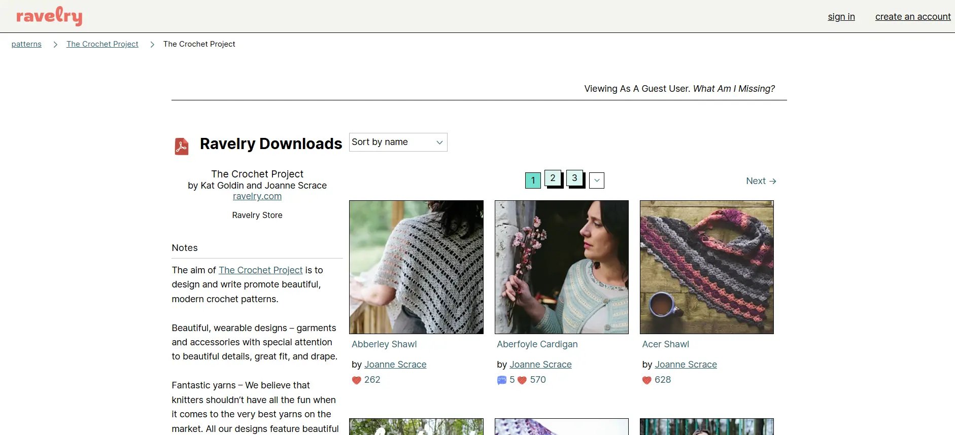 Hobby and Interest Groups Example  Ravelry