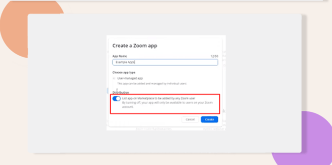 This screenshot shows where you can enable the distribution option