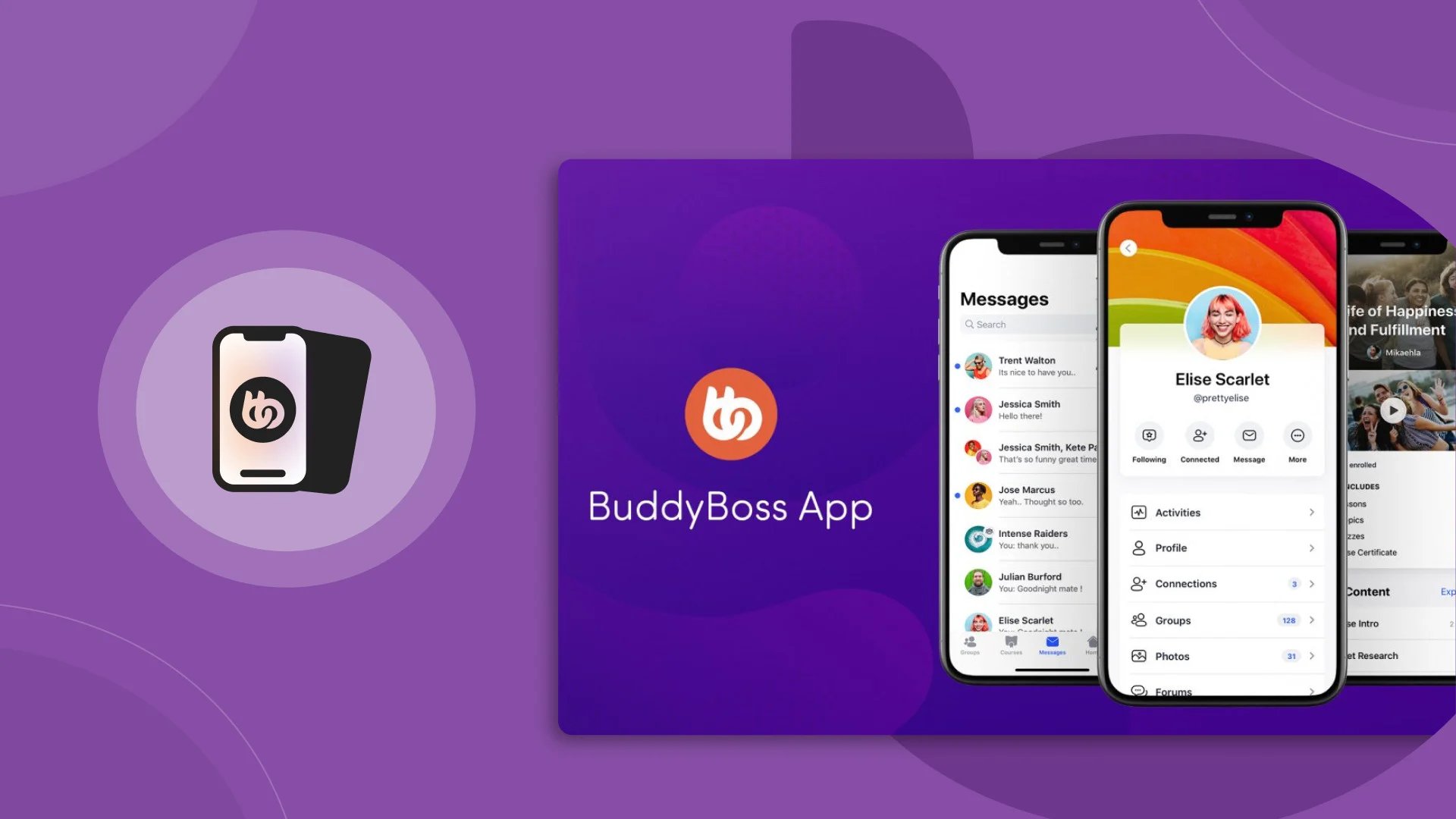IntroducingtheBuddyBossAppLaunchyourmembershipcommunityoronlinecoursesnativemobileappforiOSandAndroid2 | BuddyBoss