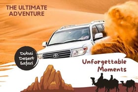 Indulgence Redefined: The Ultimate Desert Safari Experience