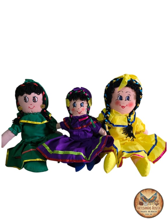 Muñecas de Trapo Artesanales Nicaragüenses