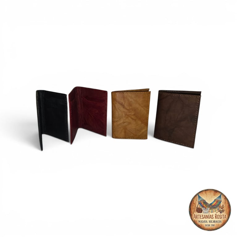 Billeteras de cuero
