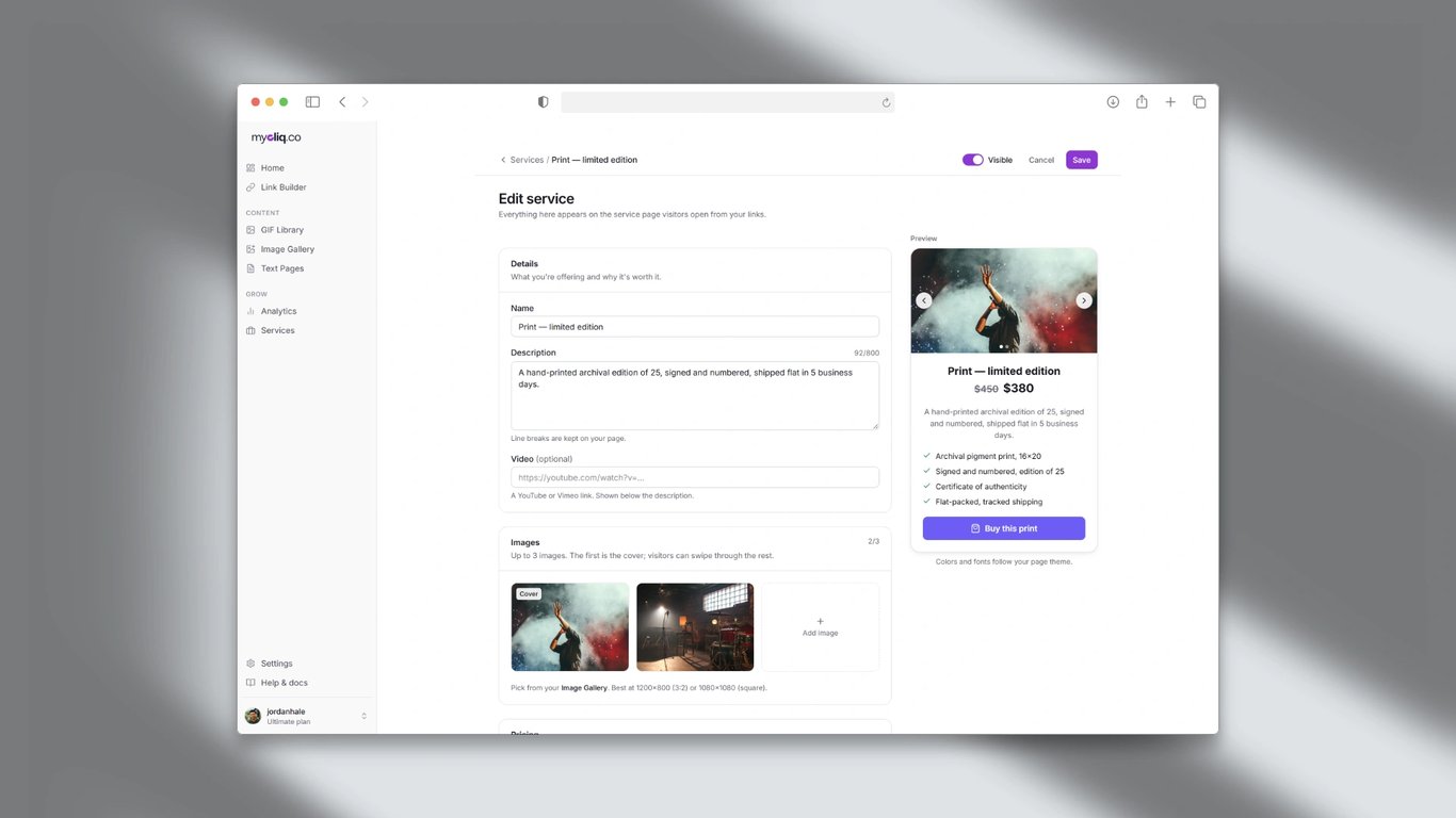 MyCliq Selling 1