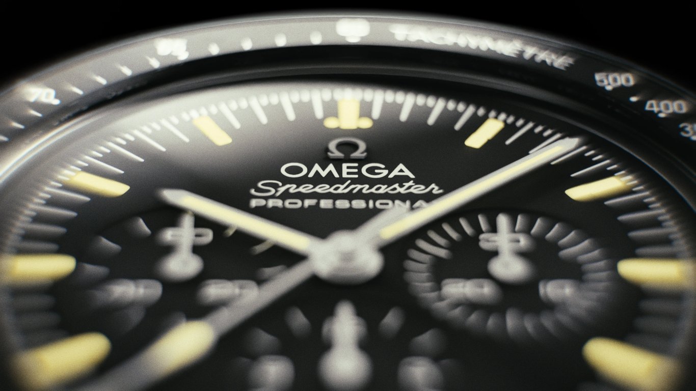 Omega Speedmaster Render 7