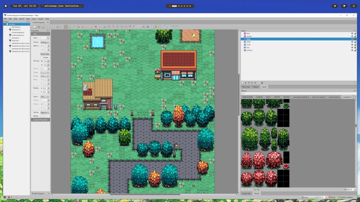 Motion Town map 1