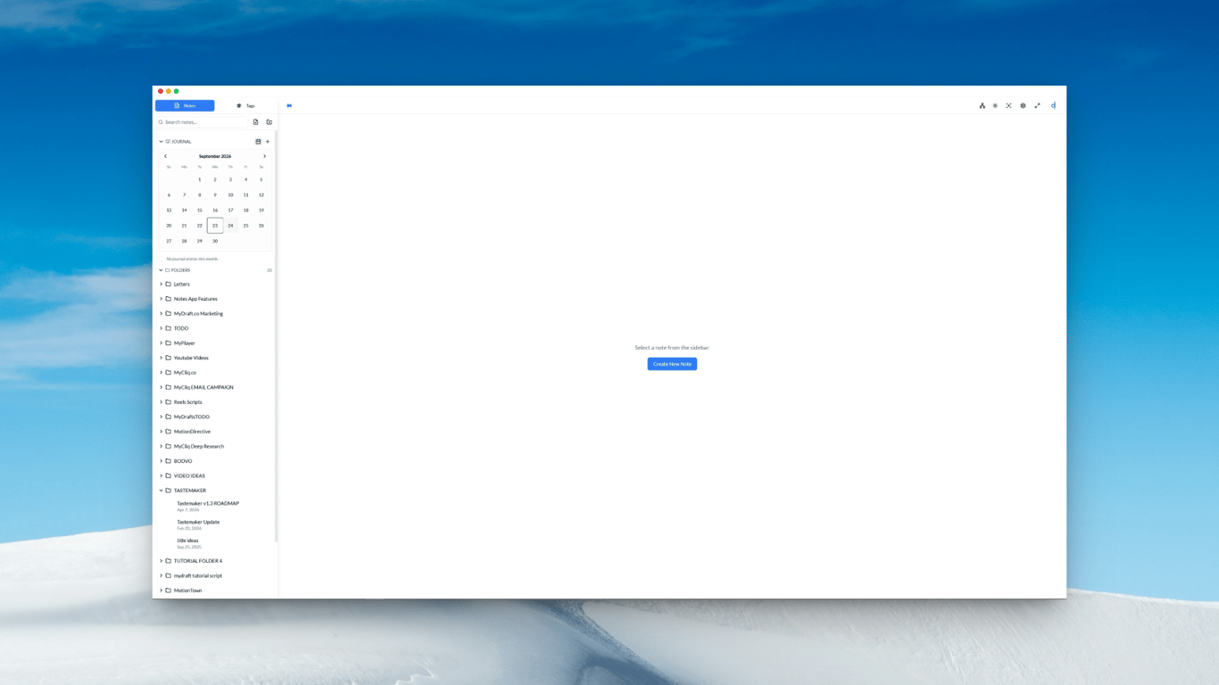 MyDraft The Editor