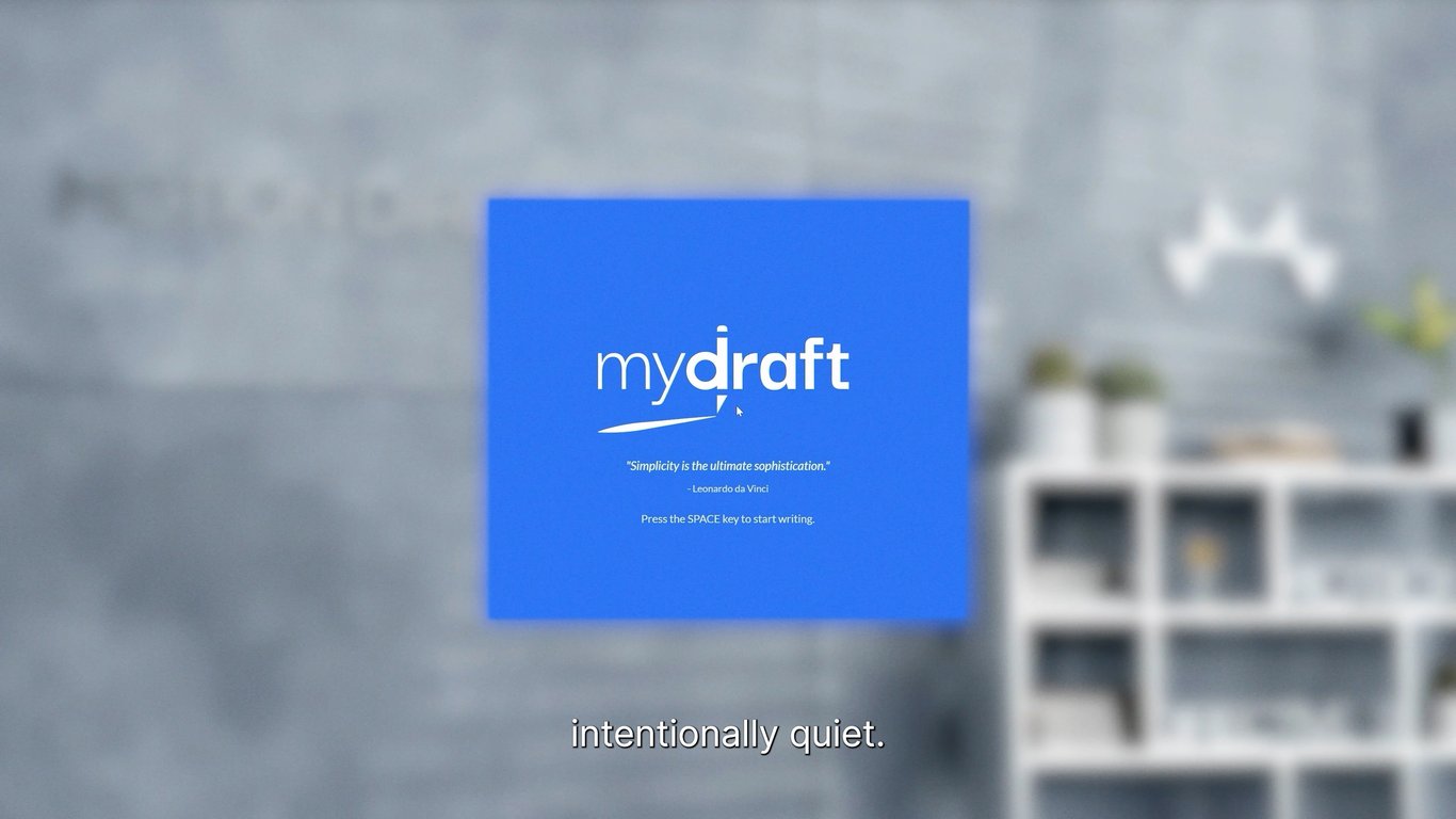 MyDraft Launch Styleframe 9