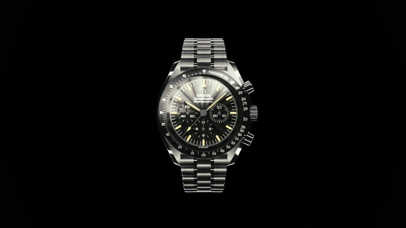 Omega Speedmaster Render 10