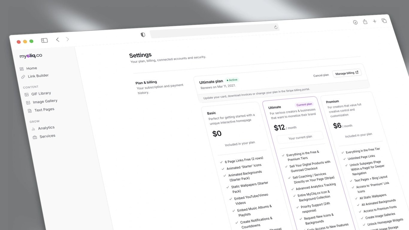MyCliq Product Design 6