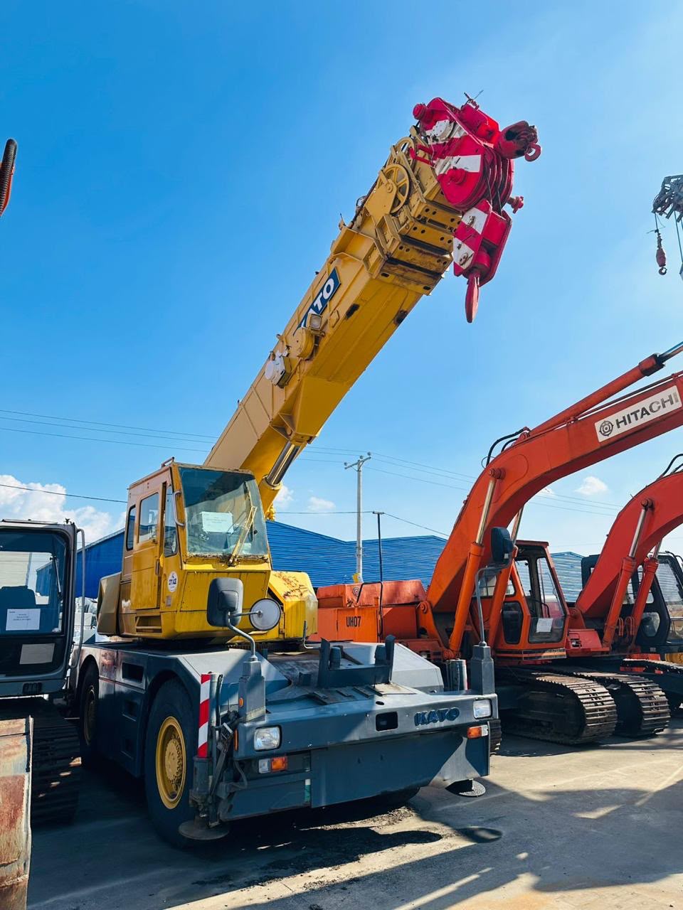 Kato Rough Terrain Crane