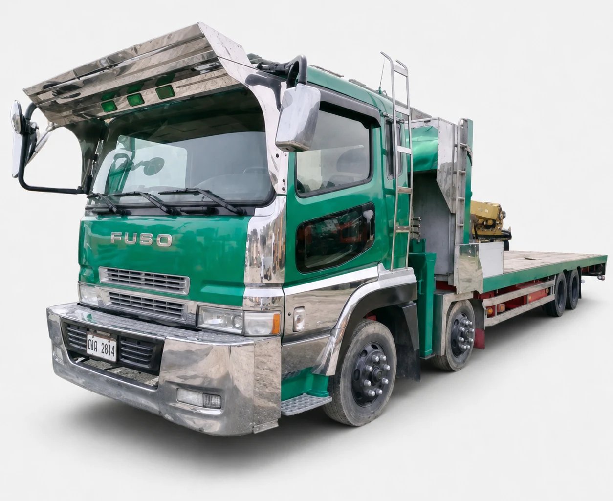 Fuso Super Great Self Loader With Boom