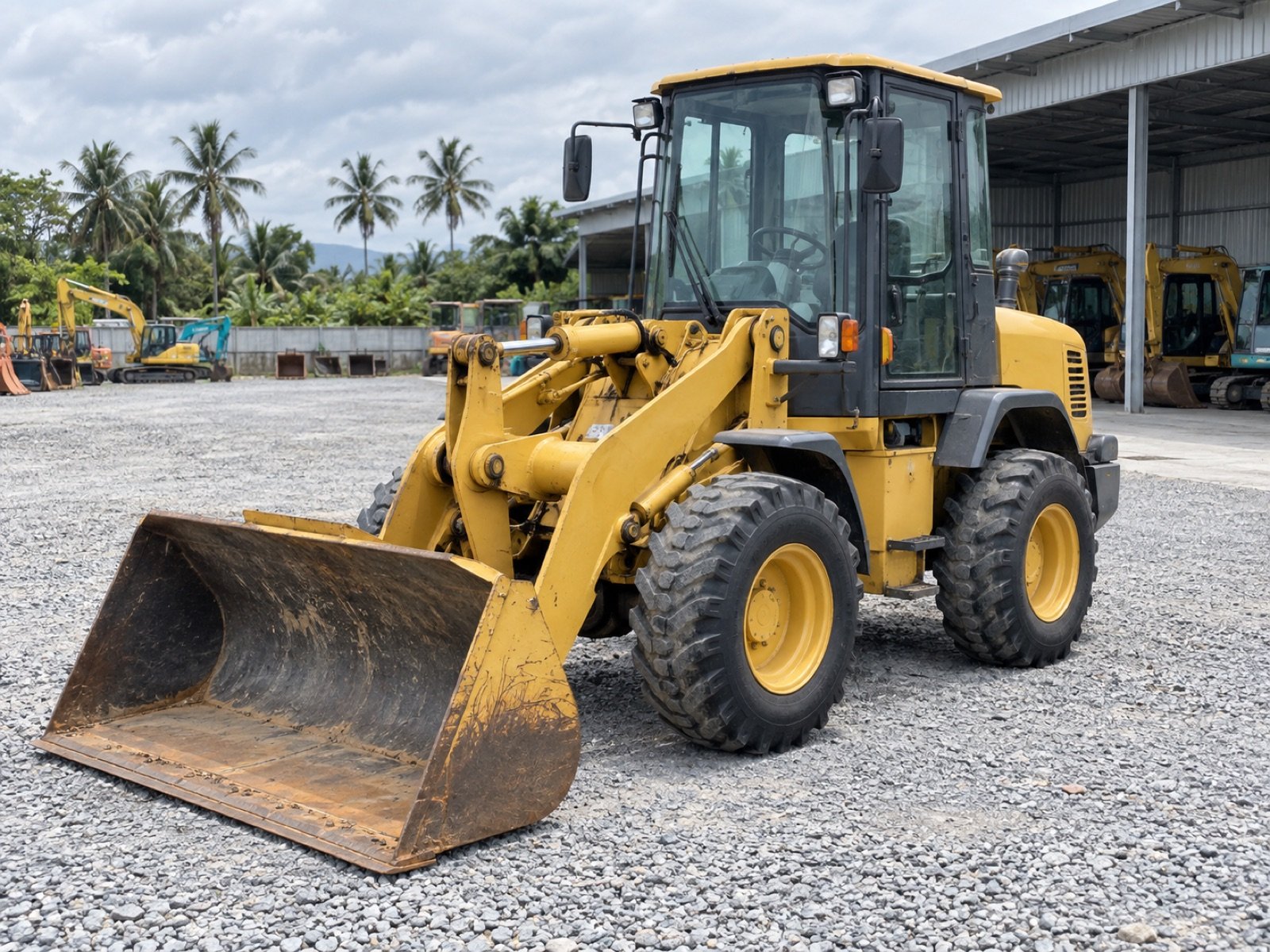 Komatsu WA100 Wheel Loader
