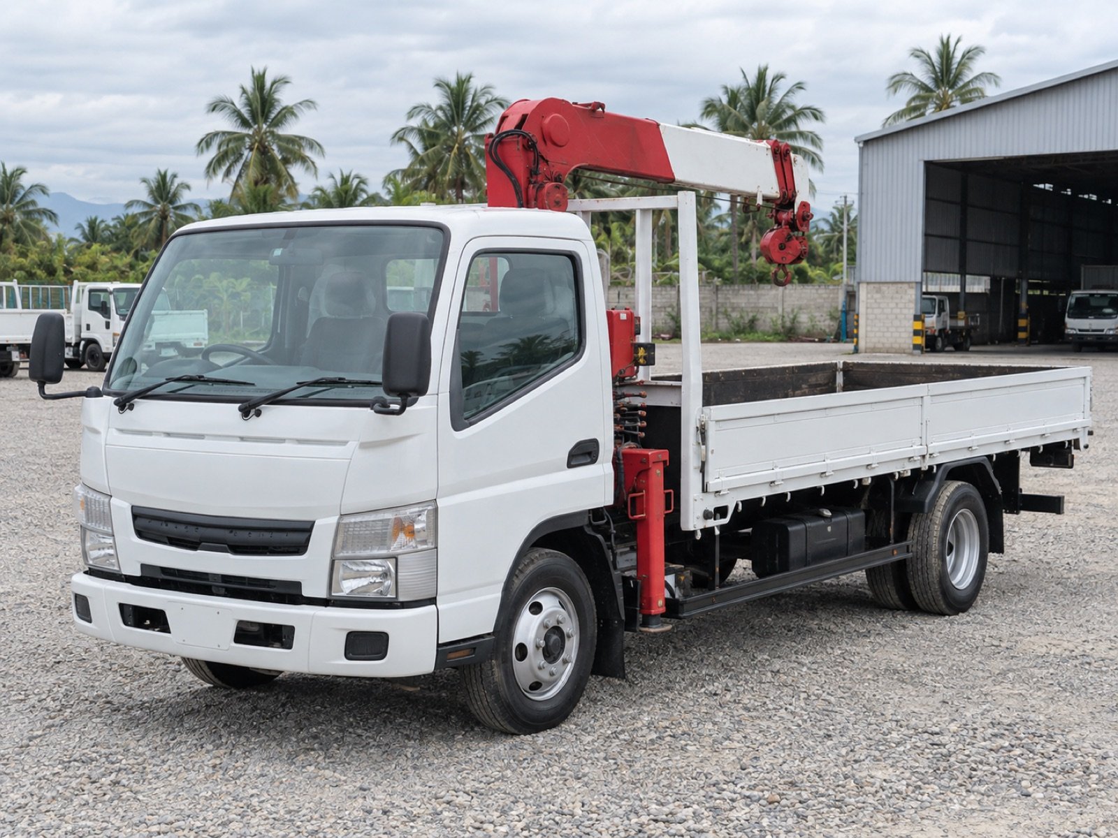 Mitsubishi Fuso Canter Boom Truck 3-ton