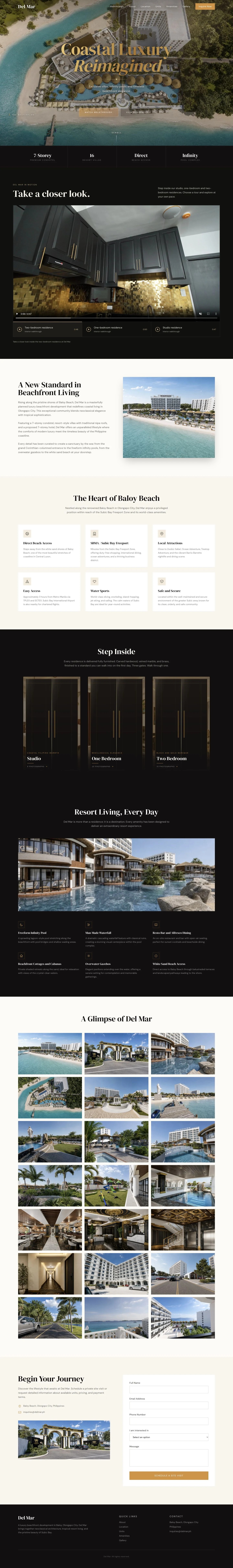 Del Mar — website by vendrato