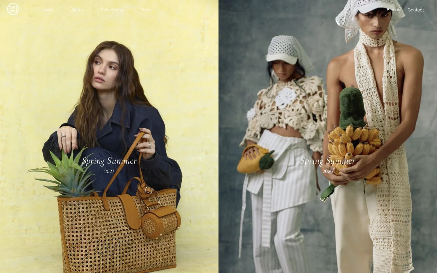 ORIAS — The collection takes the stage.