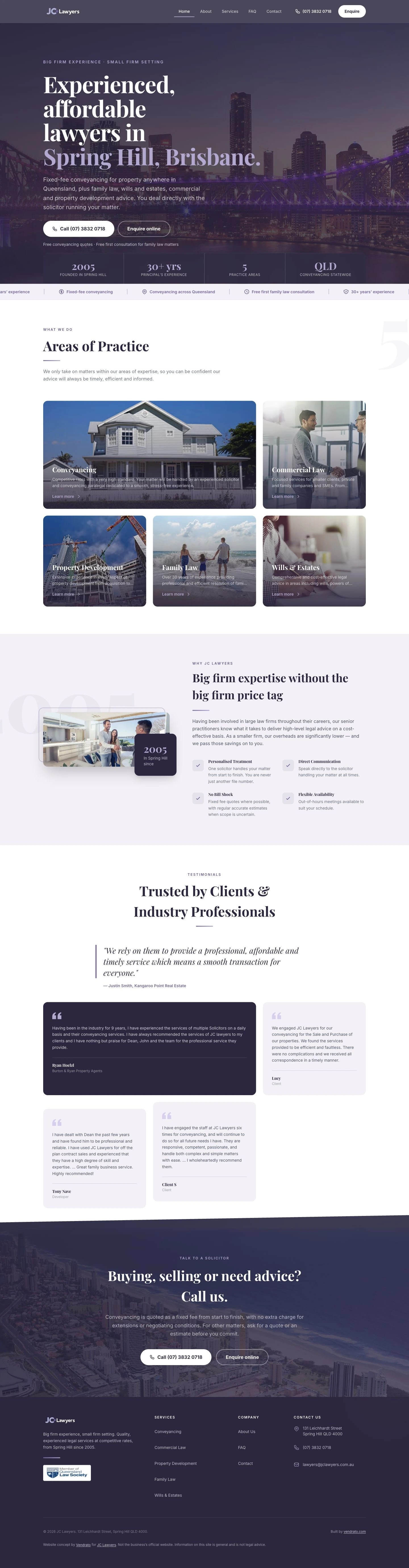 JC Lawyers — vendrato concept