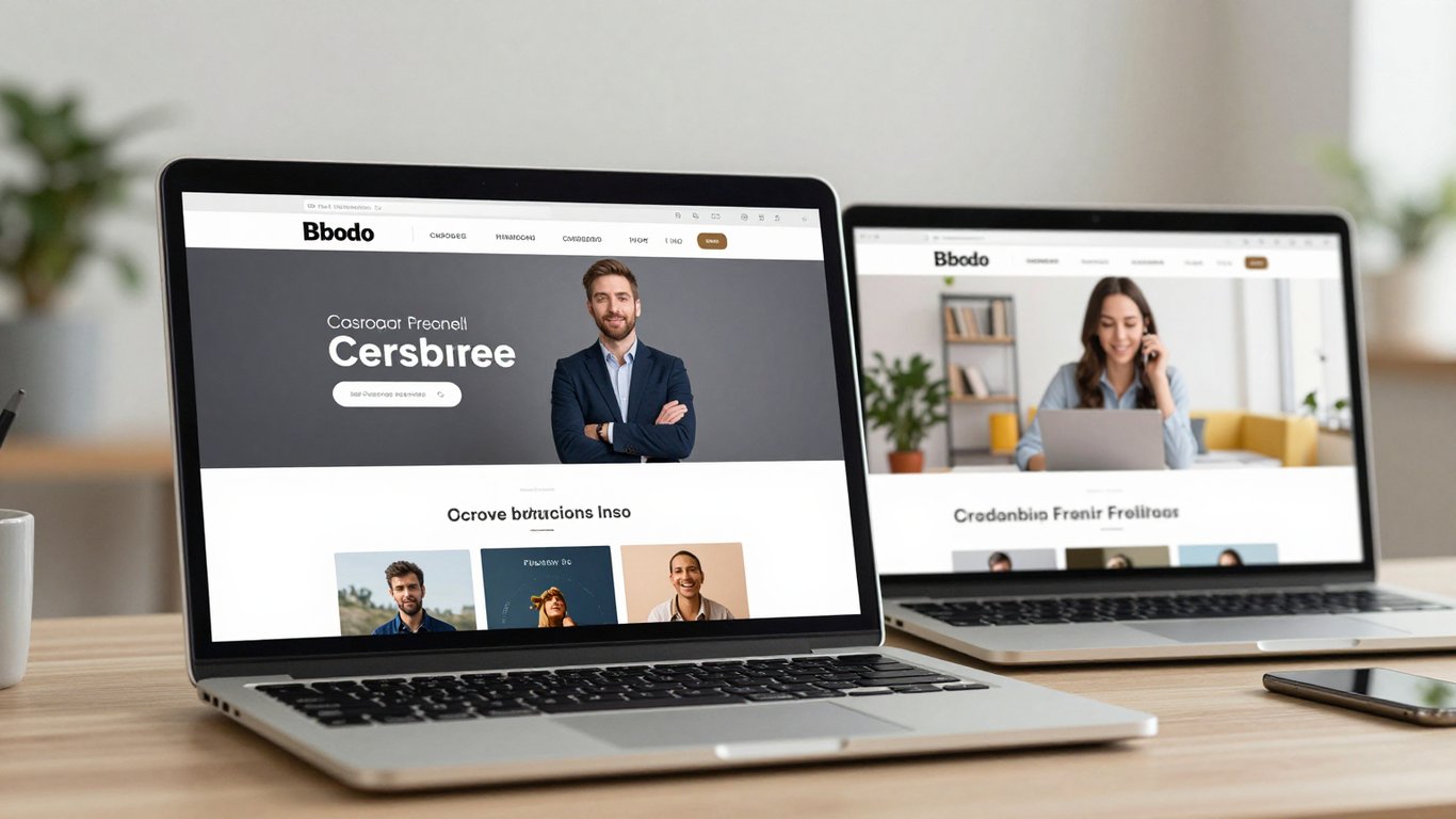 Aynı web sitesinin iki farklı kullanıcı tipi için farklı içeriklerle göründüğü karşılaştırmalı ekran görüntüsü